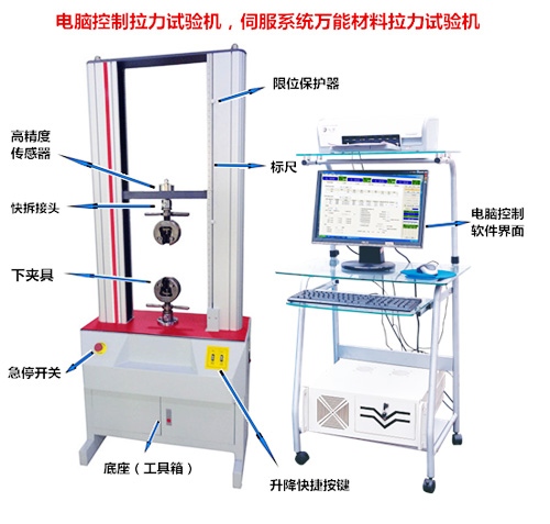 雙柱型電腦式拉力機